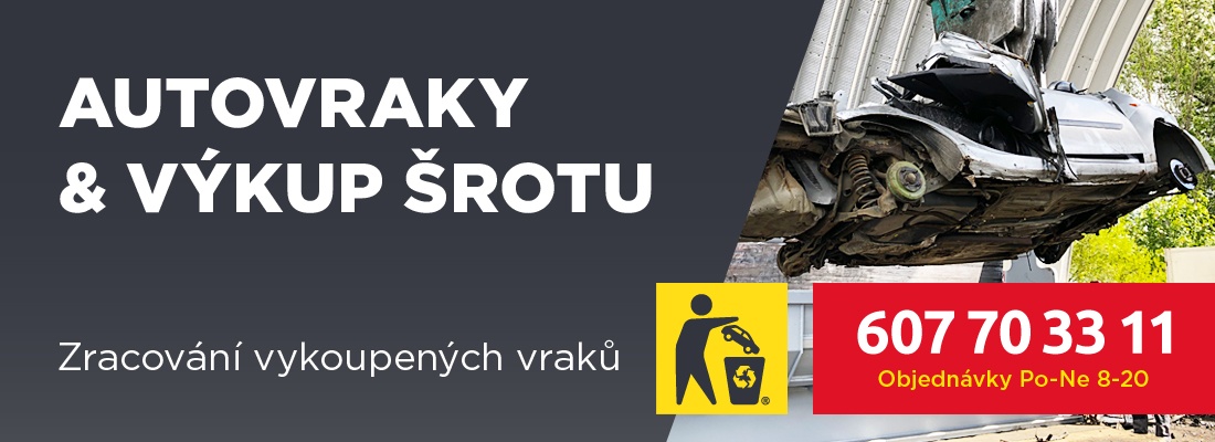 Autovraky a výkup šrotu 